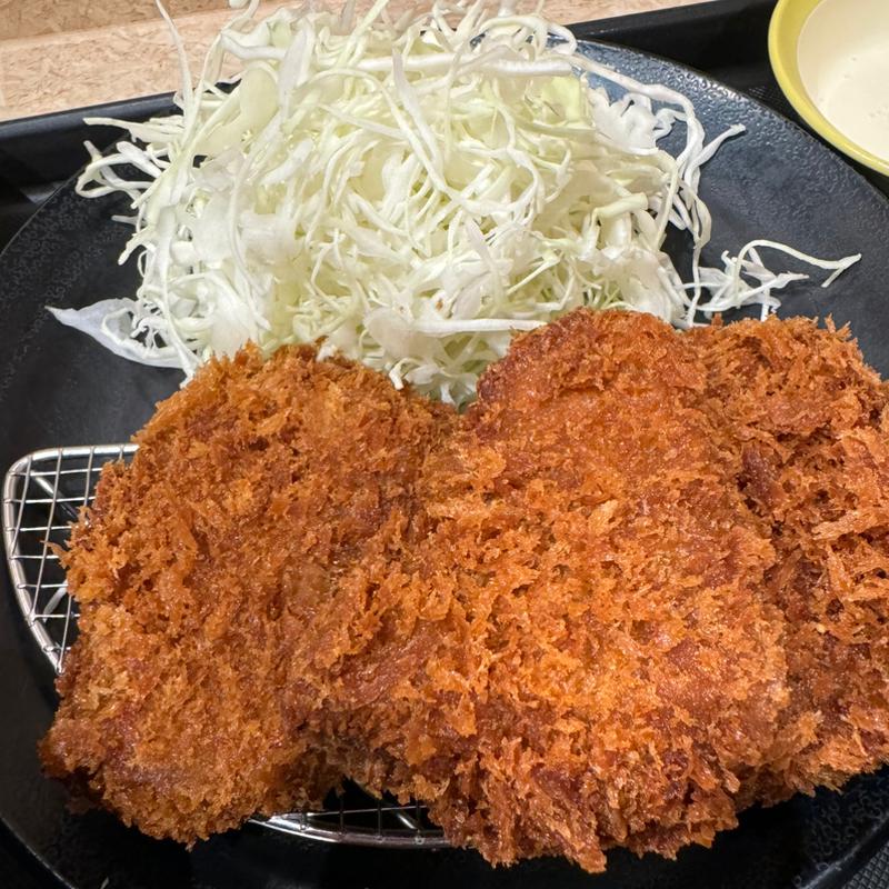 ラムかつ定食(松のや 新橋店)