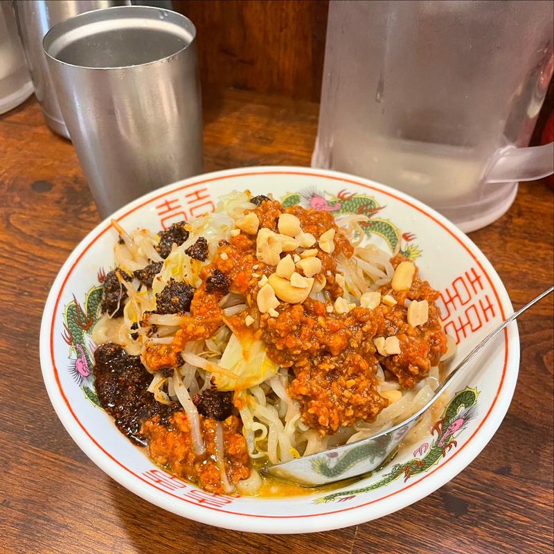 冷やし担々まぜそば(つけめんTETSU　御徒町らーめん横町店

東京都台東区上野5-10-14

)