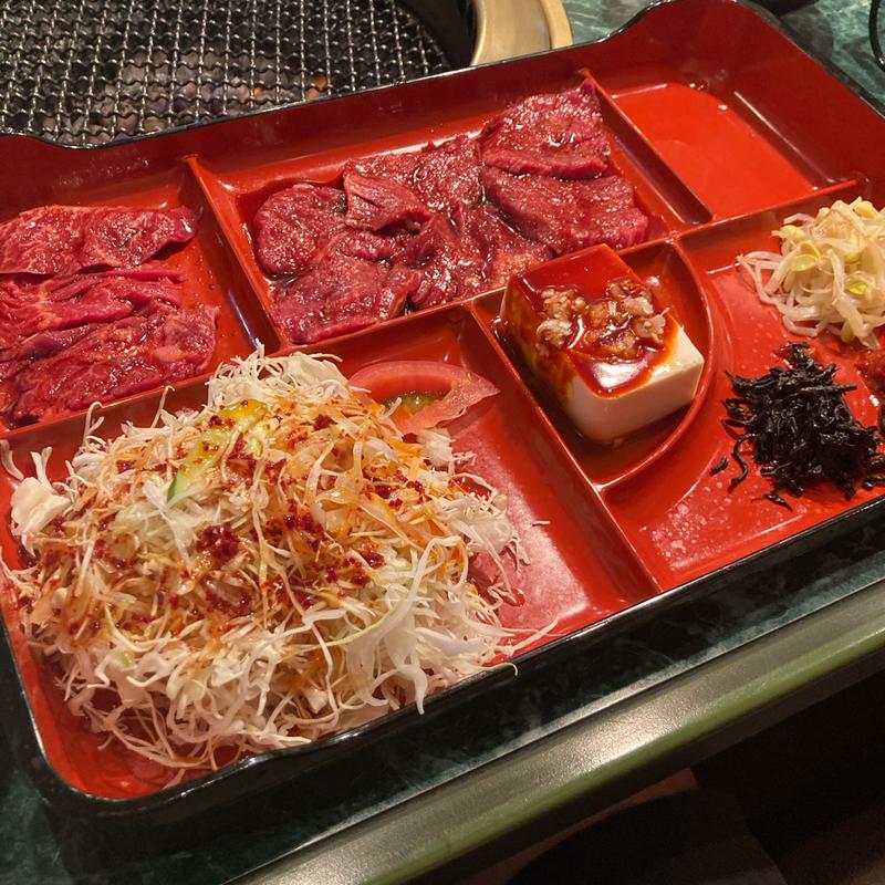 サガリ定食（肉大盛）(焼肉苑 溝口店)