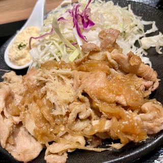 BaKa生姜焼き定食(しょうが焼きBaKa 赤坂見附店)
