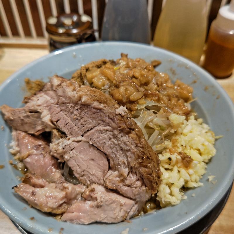 汁なし 厚豚1枚 麺150g(俺の生きる道 関内マリナード地下街店)