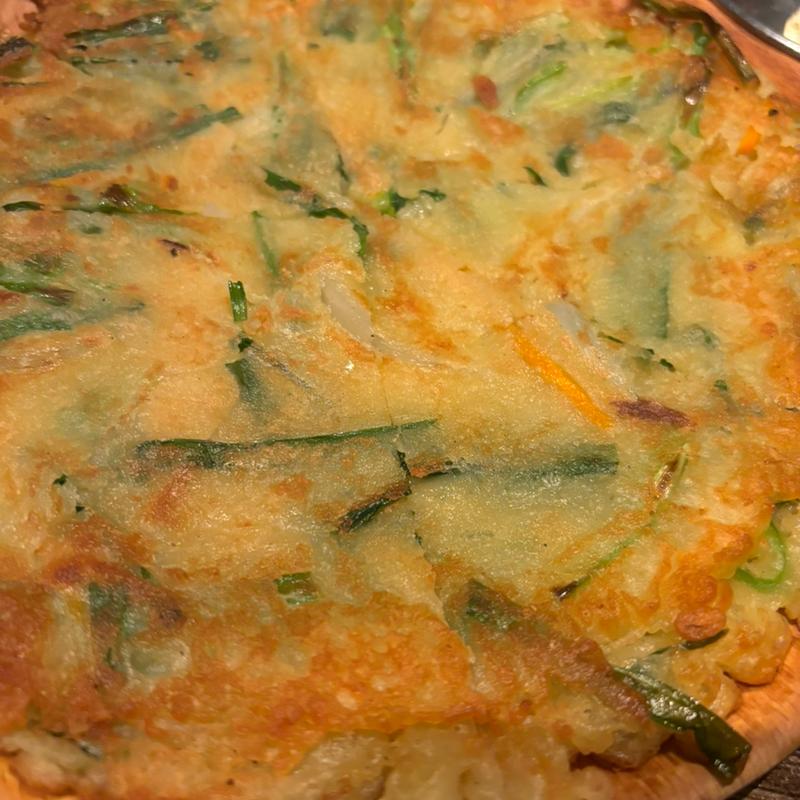 青唐辛子ニラチヂミ(匠サムギョプサル 高田馬場店)