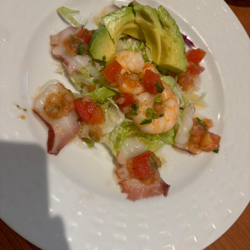 シュリンプ&タコのセビッチェ(エルトリート 池袋西口店)