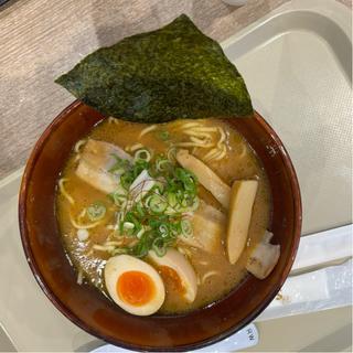 札幌味噌ラーメン味玉のせ(ラーメンウォーキング滋賀竜王店)