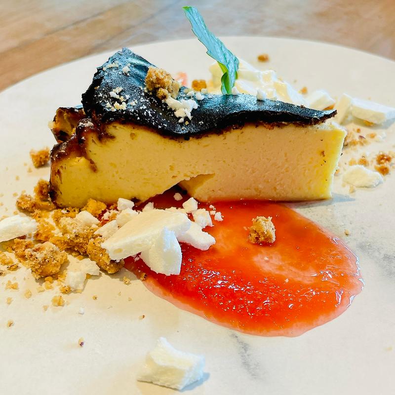 バスクチーズケーキ(La Coquina cerveceria)