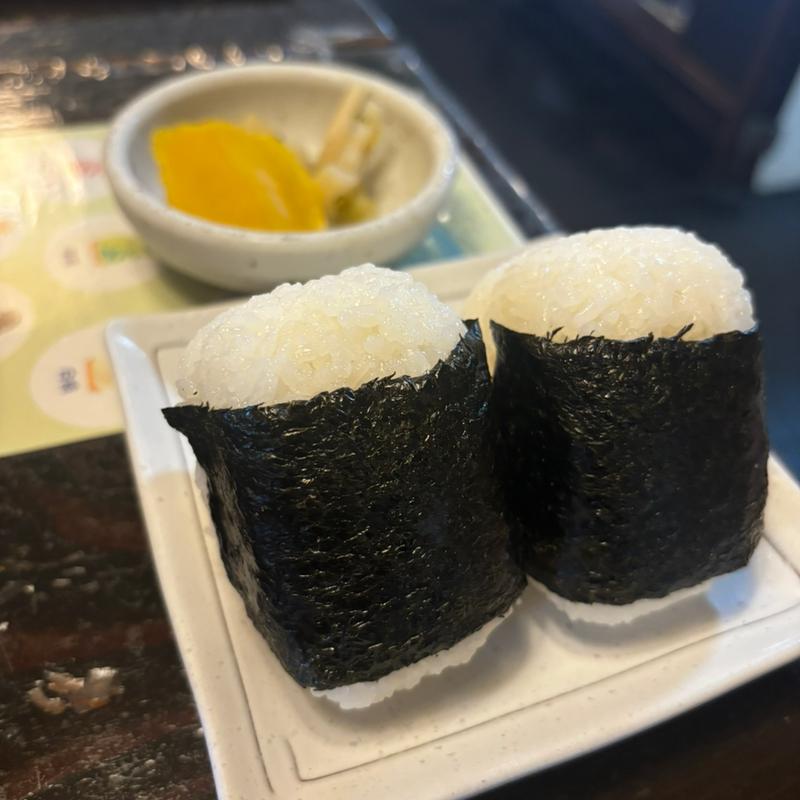 おむすびセット(そば処　元六 )