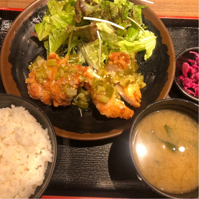 サルサザンギ定食(なるとキッチン 武蔵小杉北口店)