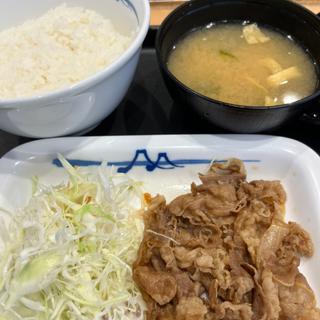 得朝牛皿定食(松屋 花小金井駅前店 )