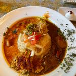 選べるカレーあいがけ(旧ヤム邸 中之島洋館 )