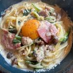 ドンピノカルボナーラ(パスタバル ドンピノキオ 大森店)
