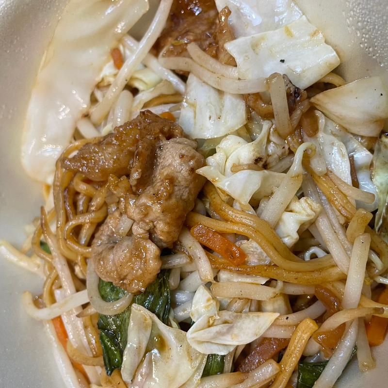 ソース焼きそば(餃子の王将 保谷駅南口店)