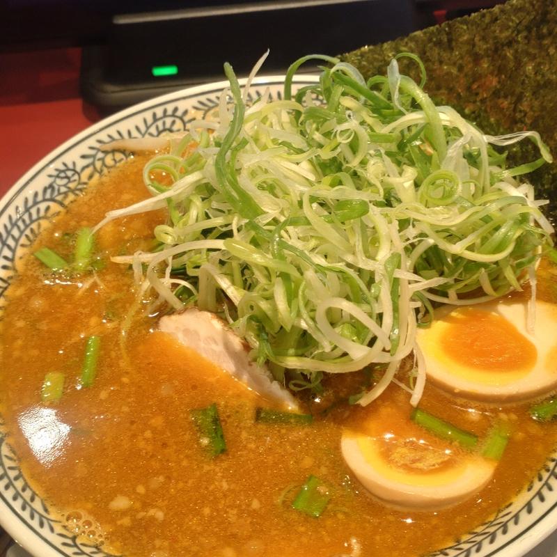 味噌ラーメン(丸源ラーメン福岡那珂川店)