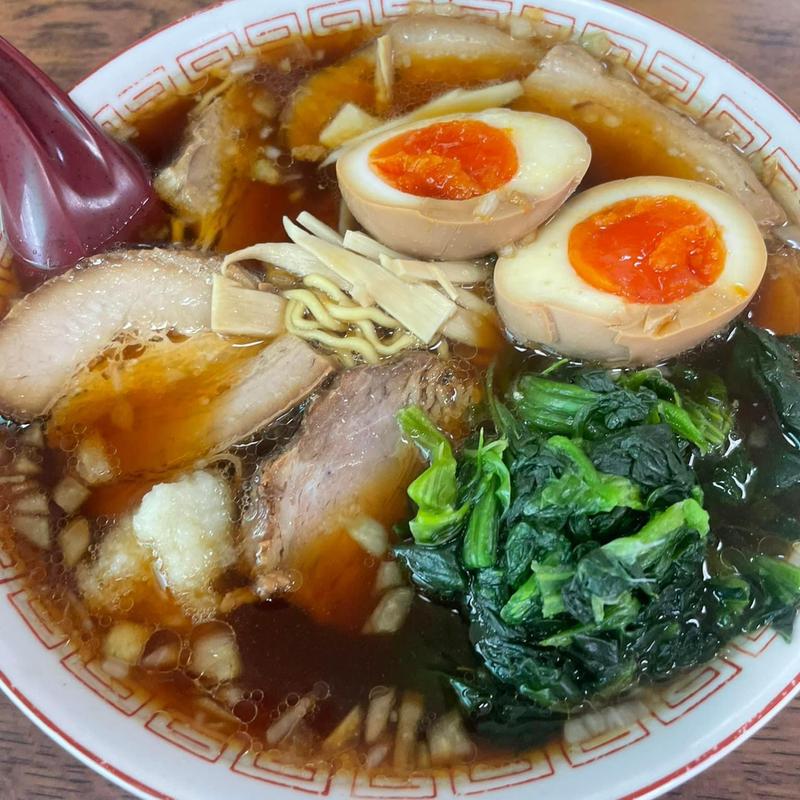 チャーシューメン たまご ほうれん草(ラーメン 天一 （てんいち）)