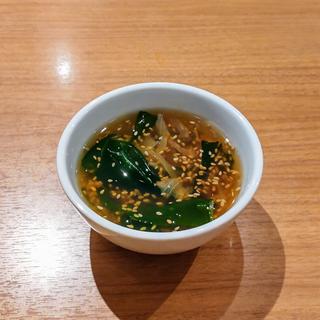 チャーハンスープ(紅虎餃子房 シァル鶴見店)