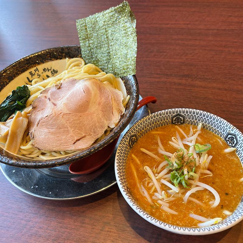 辛味噌つけ麺(荒川らーめん魂 あしら)
