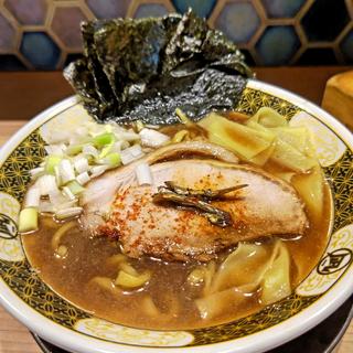 すごい煮干しラーメン(醤油)＋海苔(すごい煮干ラーメン野毛 すし 釣りきん)