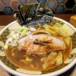 すごい煮干しラーメン(醤油)＋海苔(すごい煮干ラーメン野毛 すし 釣りきん)
