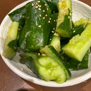 きゅうりのたたき(やきとん 木々家 四号店 池袋西口駅前店)