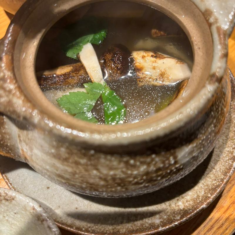 土瓶蒸し(木曽路 金町店)