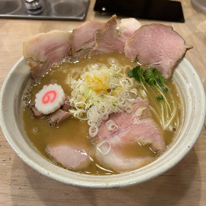 鶏そば（醤油）(MENYA BIBIRI)