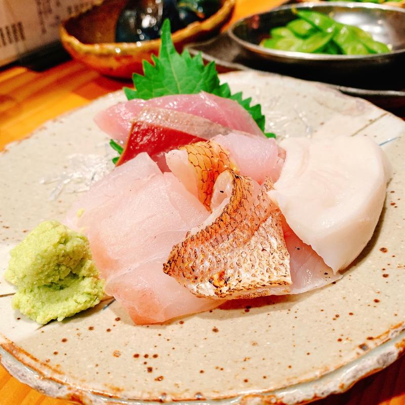 刺身盛り合わせ(弁慶の泣き処)