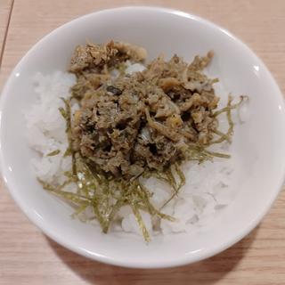 貝のしぐれ煮ごはん(中華そば みかわ)