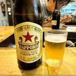 サッポロ赤星ラガー(大衆酒場 チャン栓チャン)