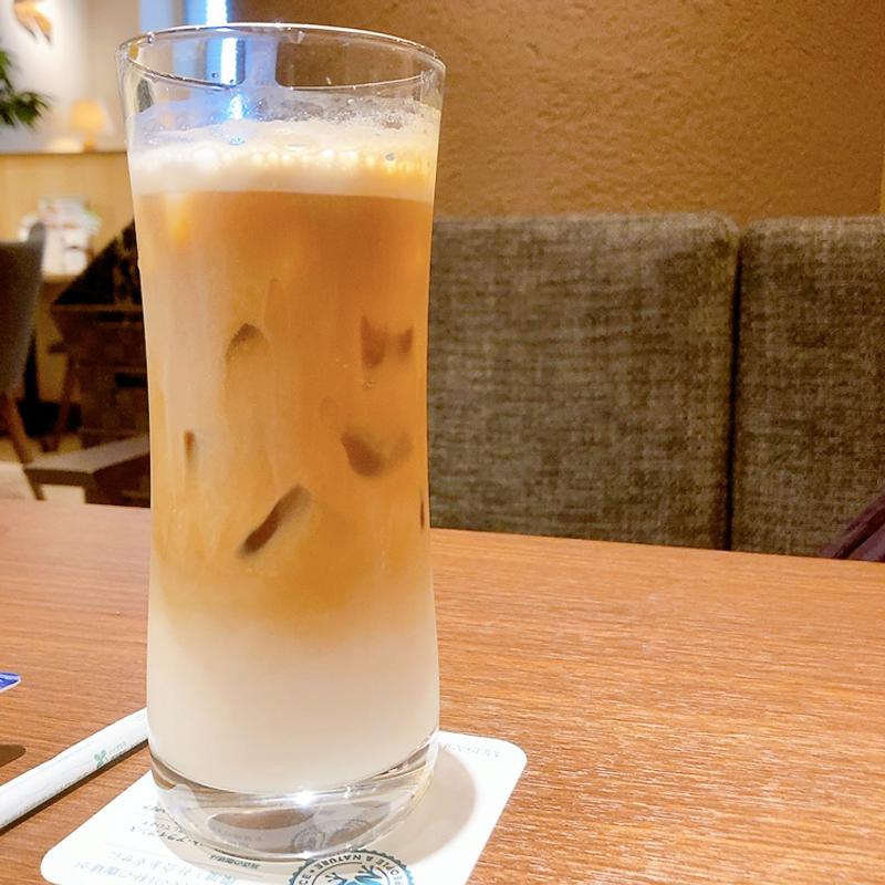 アイスカフェラテ(むさしの森珈琲 国泰寺店)