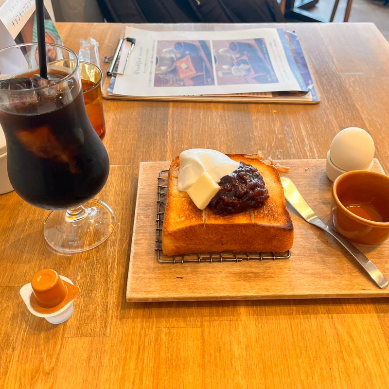 小倉トースト(天然酵母の食パン専門店つばめパン＆Milk 尼ヶ坂本店)