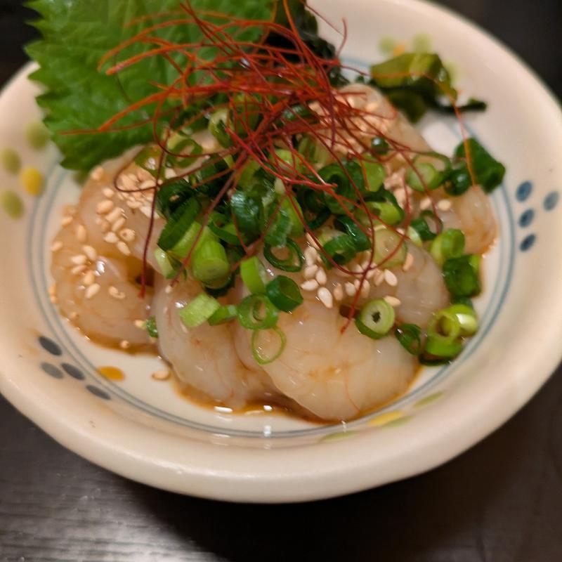 漬け赤えび(庄内魚河岸酒場潮彩)