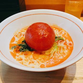 2024年8月限定 丸ごとトマトの冷やし担々麺(日本橋 朱鷺)