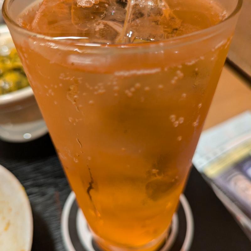 山形さくらんぼソーダ(庄内魚河岸酒場潮彩)