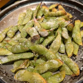 だだちゃ豆　焼き(庄内魚河岸酒場潮彩)