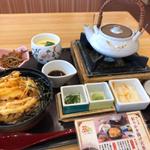 ランチ 彩りかき揚げ天茶漬け(とんでん 花畑店)