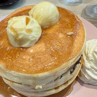 ミルフィーユパンケーキ4枚(belle-ville pancake cafe 千里中央店)