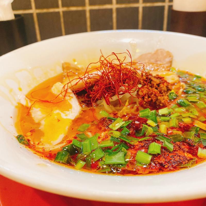 特濃旨辛福島鶏台湾(麺処 若武者 ASAKUSA 〜FUKUSHIMA NOODLE STYLE〜)