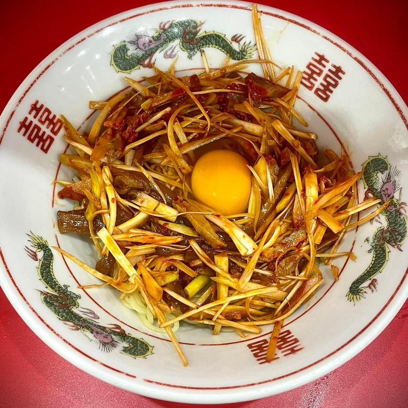 玉子まぜそば(中華料理 萬福)