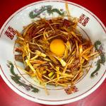 玉子まぜそば(中華料理 萬福)