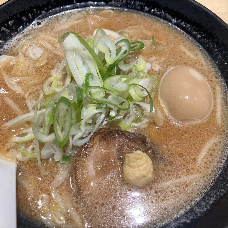 濃厚味噌味玉ラーメン(伝丸 横浜岡津店)