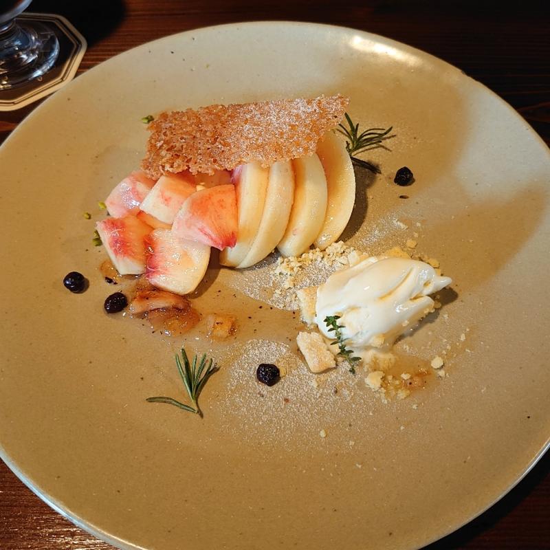 桃の～(喫茶カヂノキ)