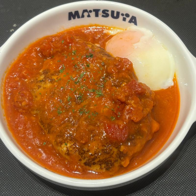 うまトマハンバーグ(単品)(松屋 中野坂上店)