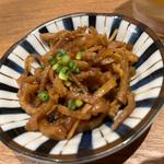 鶏皮のうま煮