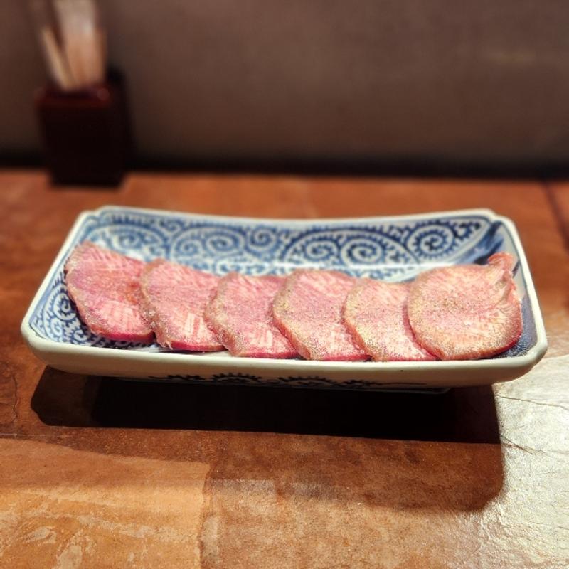 塩タン(焼肉屋 KEIZO/大阪市福島区)