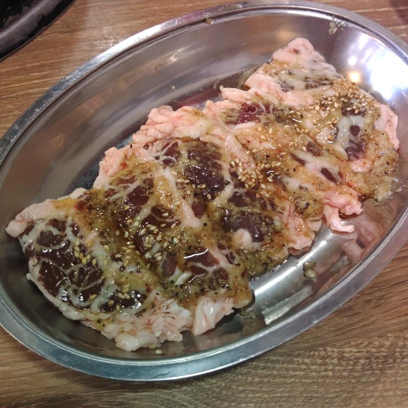 網巻きレバー(仙臺ホルモン ガッツ 石巻蛇田店)