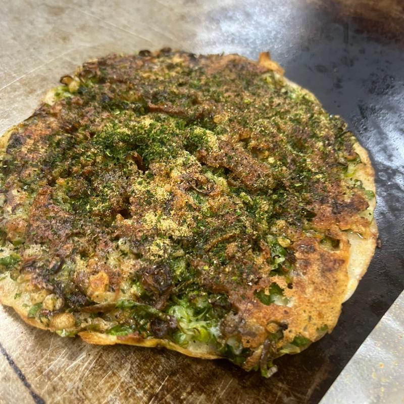 ネギ油カス焼き(醤油)(お好みハウス日月)