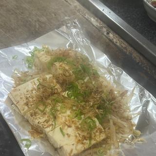 豆腐ステーキ(お好みハウス日月)