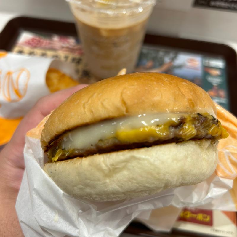 絶品チーズバーガーセット(ゼッテリア ミュープラット金山)