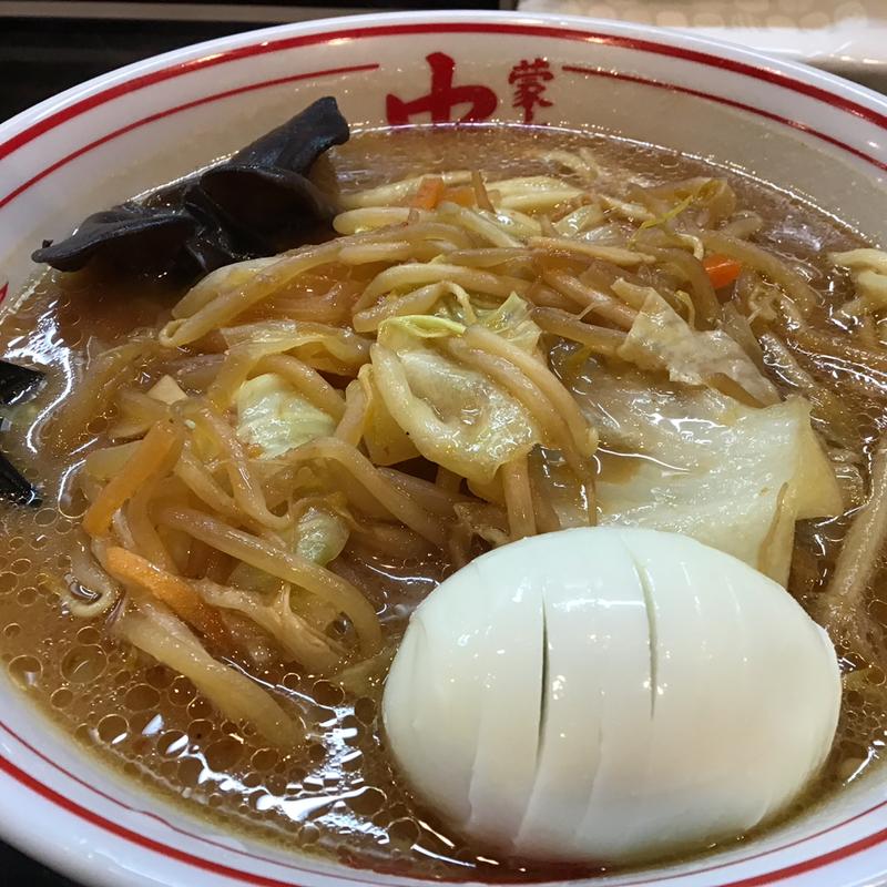 味噌タンメン(蒙古タンメン中本 仙台富谷)