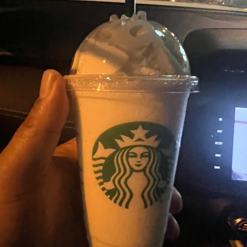 バニラクリームフラペチーノ(スターバックスコーヒー 神戸西舞子店)