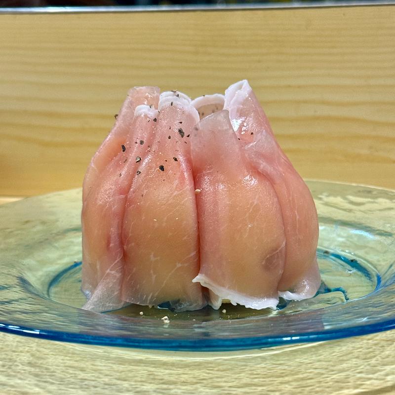 生ハムと桃(おき野 )